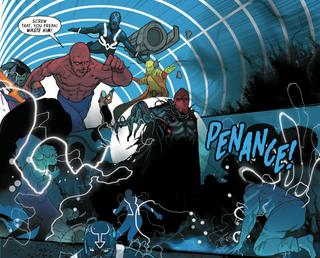 Illustration for article titled Black Bolt’s prison break escapes the conventions of superhero storytelling